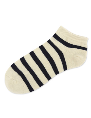 Terry Stripe Low : Ivory[BC1825]